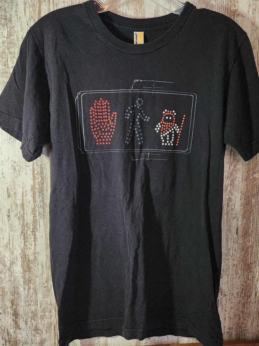Nathan W Pyle Shirt Woot Wok Signal Black Star Wars Ewok Graphic T-Shirt